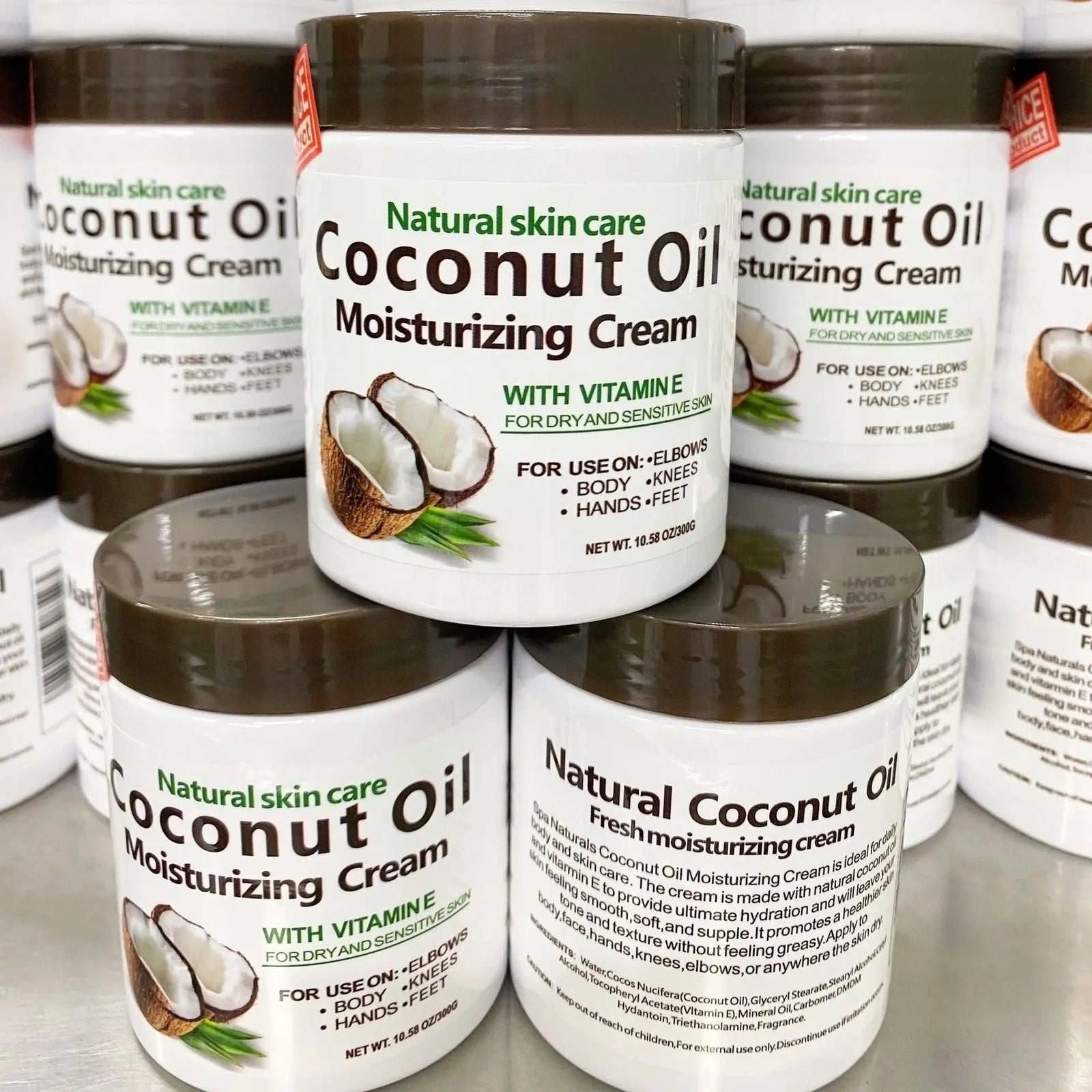 Natural Coconut Oil Organic Moisturizing Cream