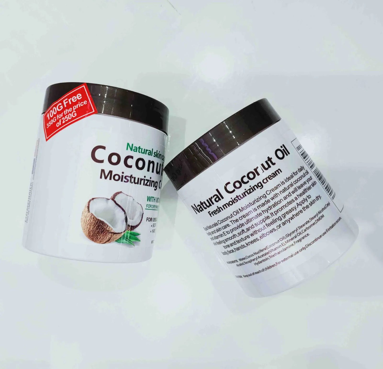 Natural Coconut Oil Organic Moisturizing Cream